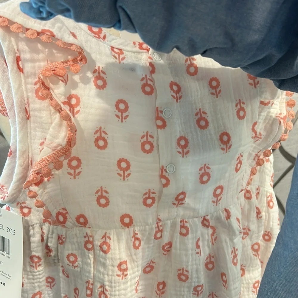 NEW 3 piece Rachel Zoe Toddler Outfit: Top, Pants, and Sunglasses Size 4T